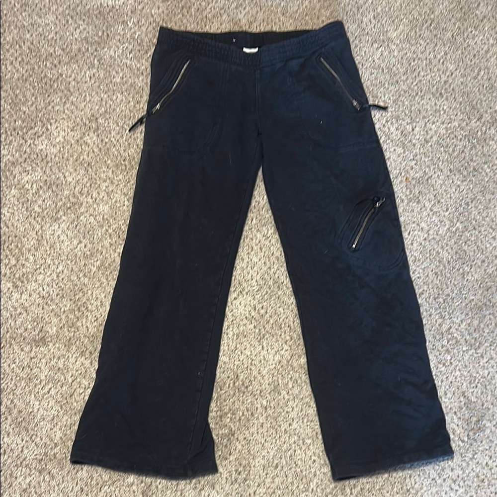 Old Navy Black Convertible Track Pants